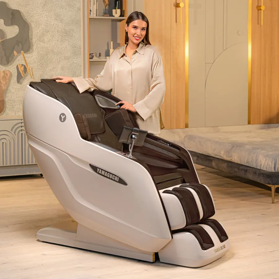 Массажное кресло Yamaguchi Skyway (коричневое)
